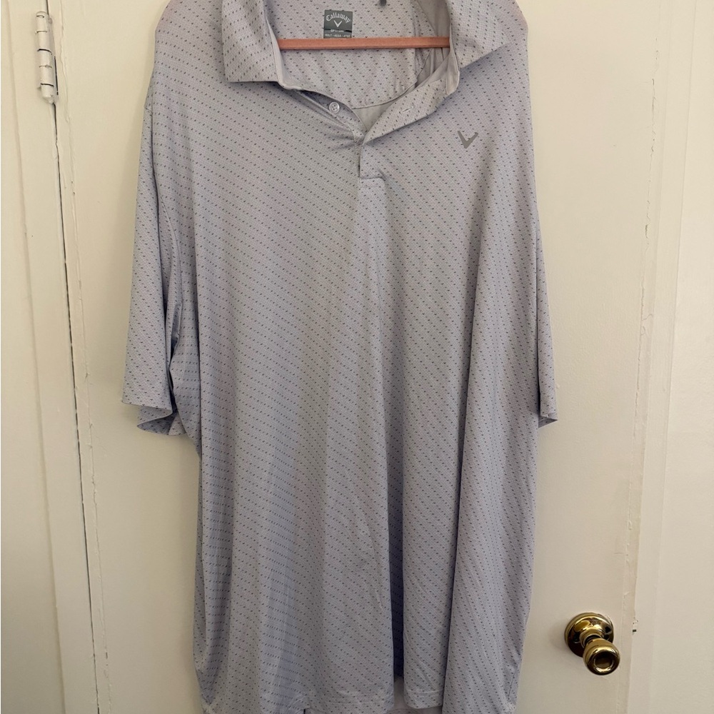 Callaway Light Gray Polo Shirt
